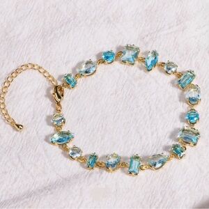 Turquoise Gem  Bracelet NWT